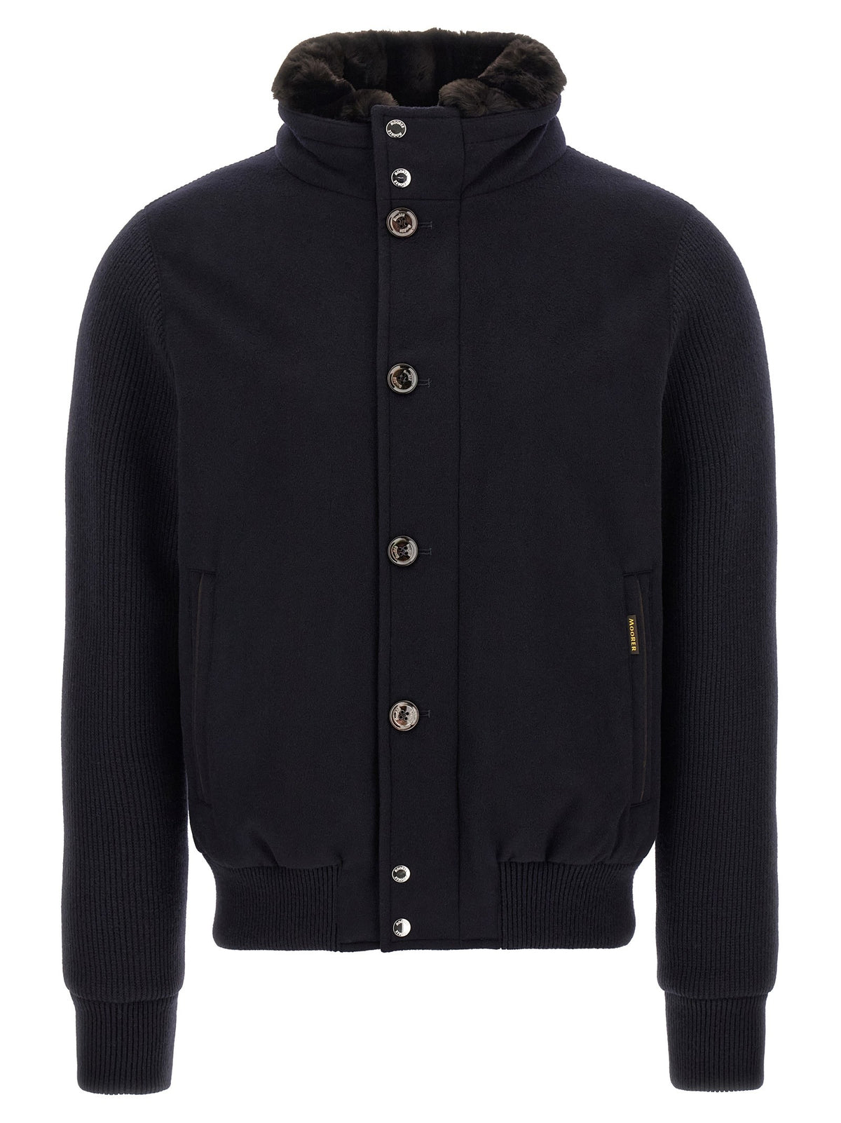 'Levion' wool and cashmere bomber jacket