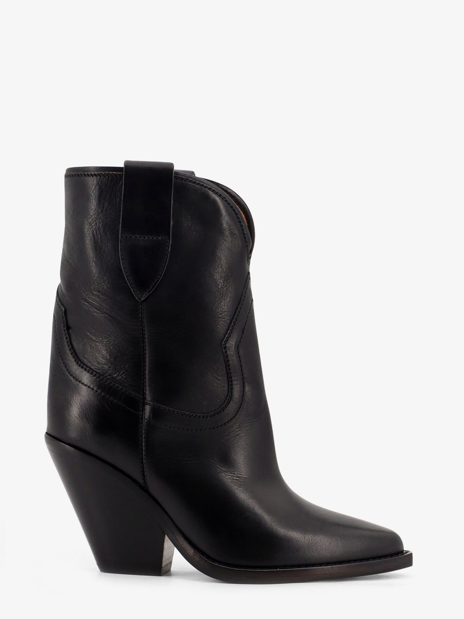 Leyane leather boots