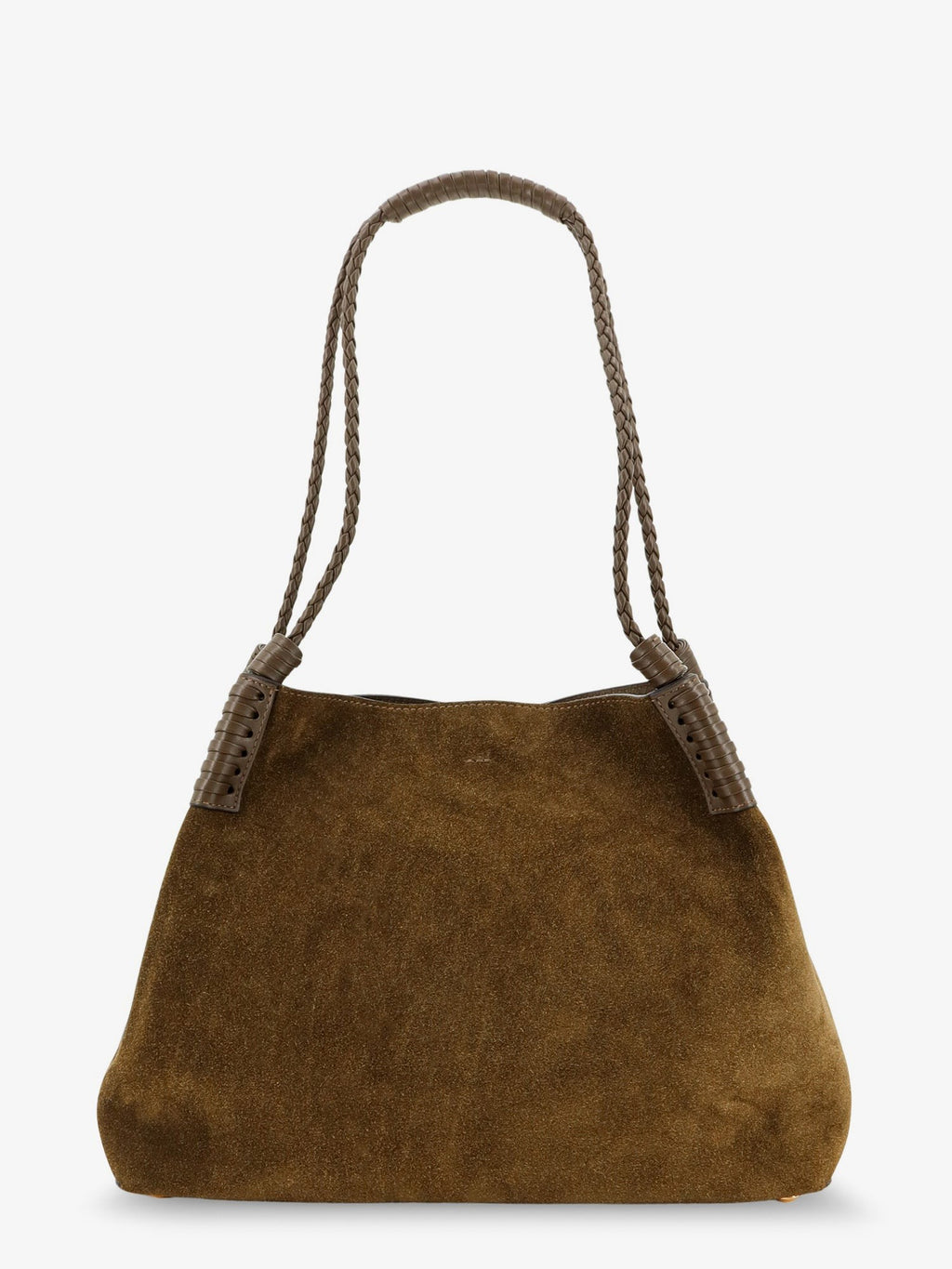 Libra S Arnica suede shopping bag 2