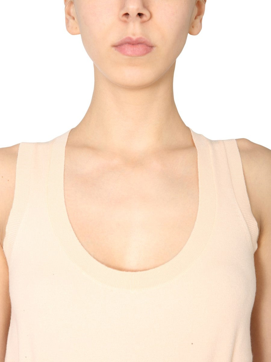 LIGHT SWEATER WITHOUT SLEEVES 4