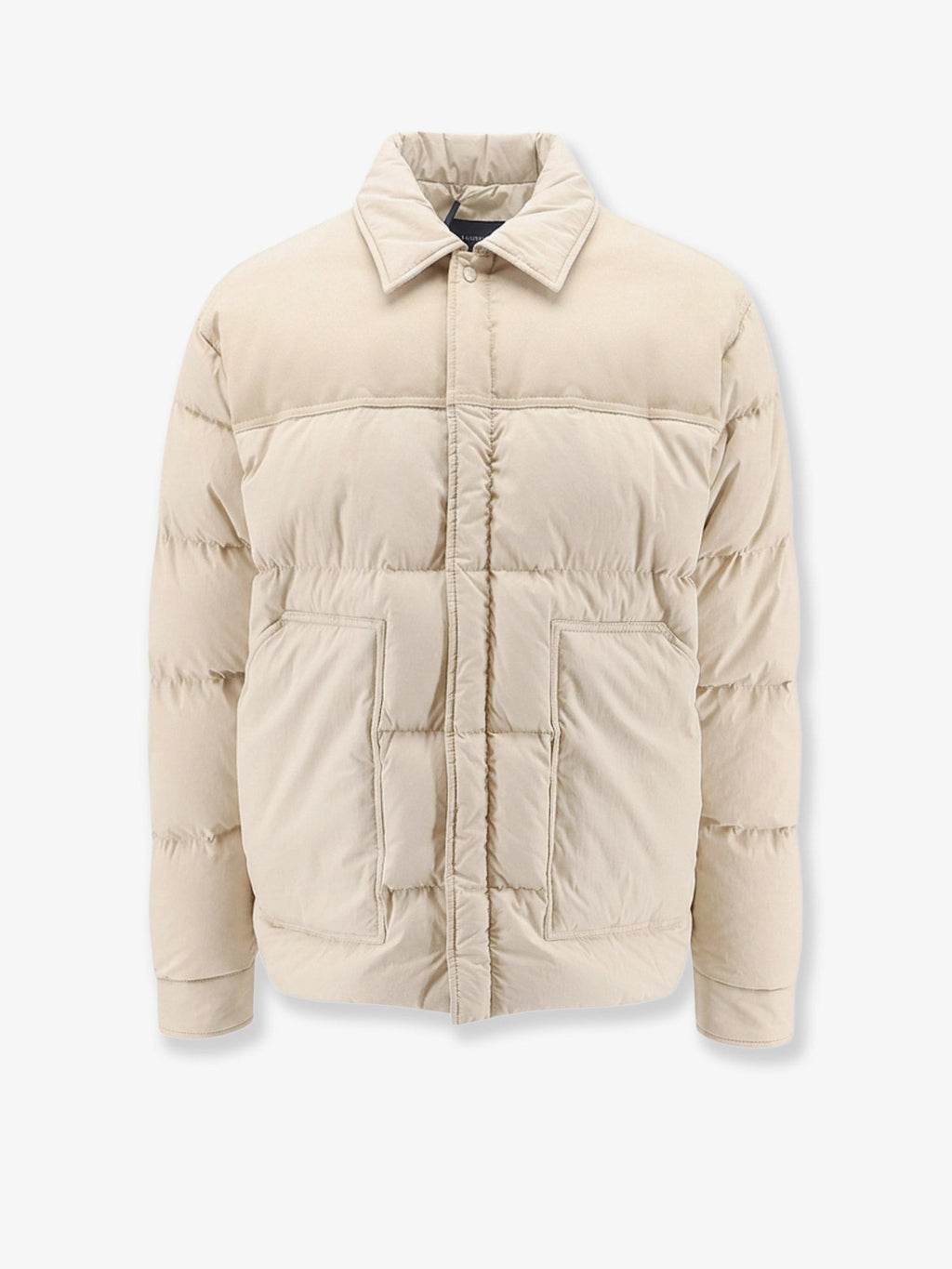 Light Water Repellent cotton and nylon down jacket