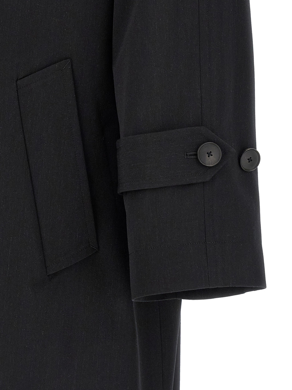 'Light wool Gabardine' trench coat 4