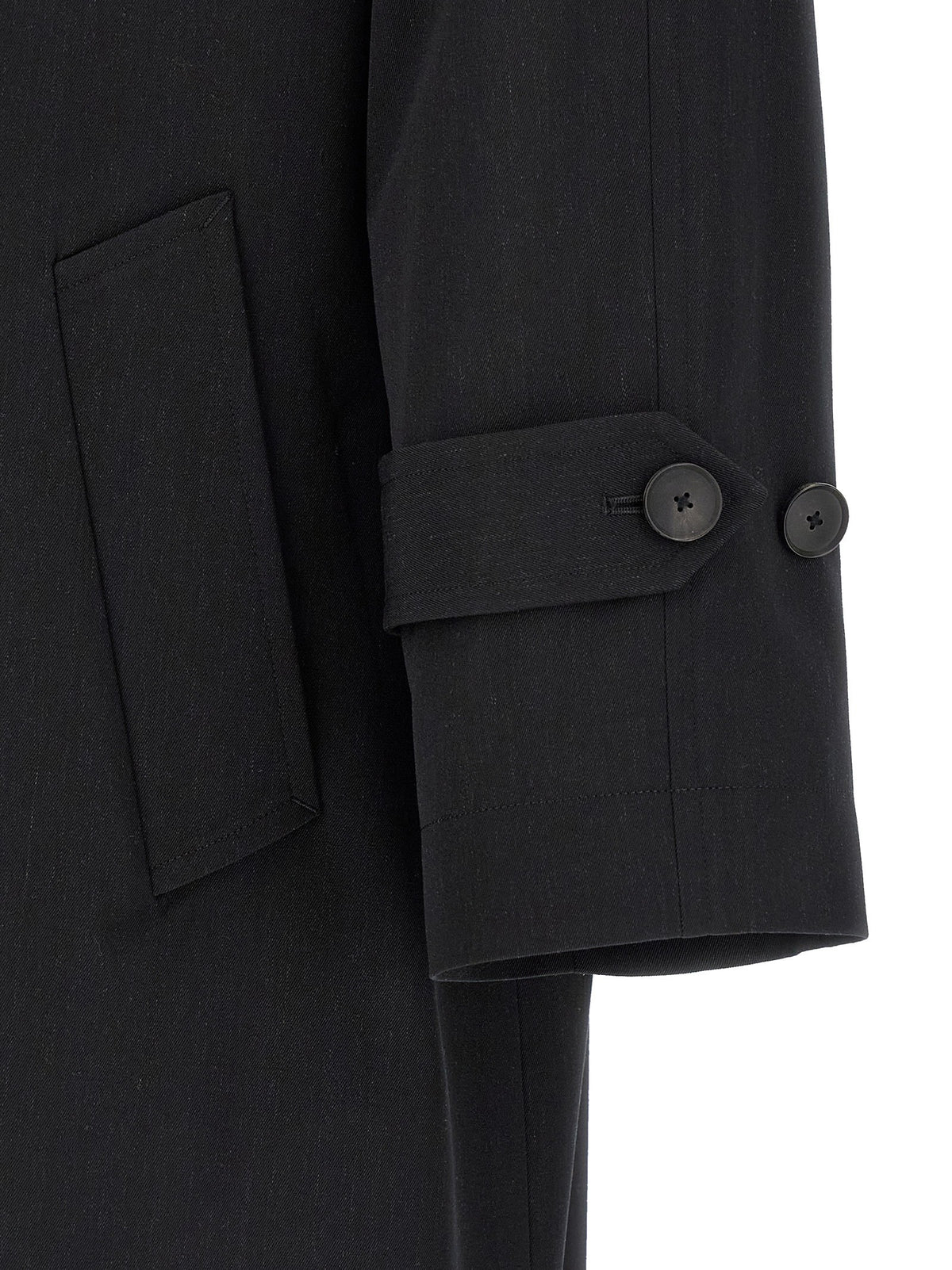 'Light wool Gabardine' trench coat 4