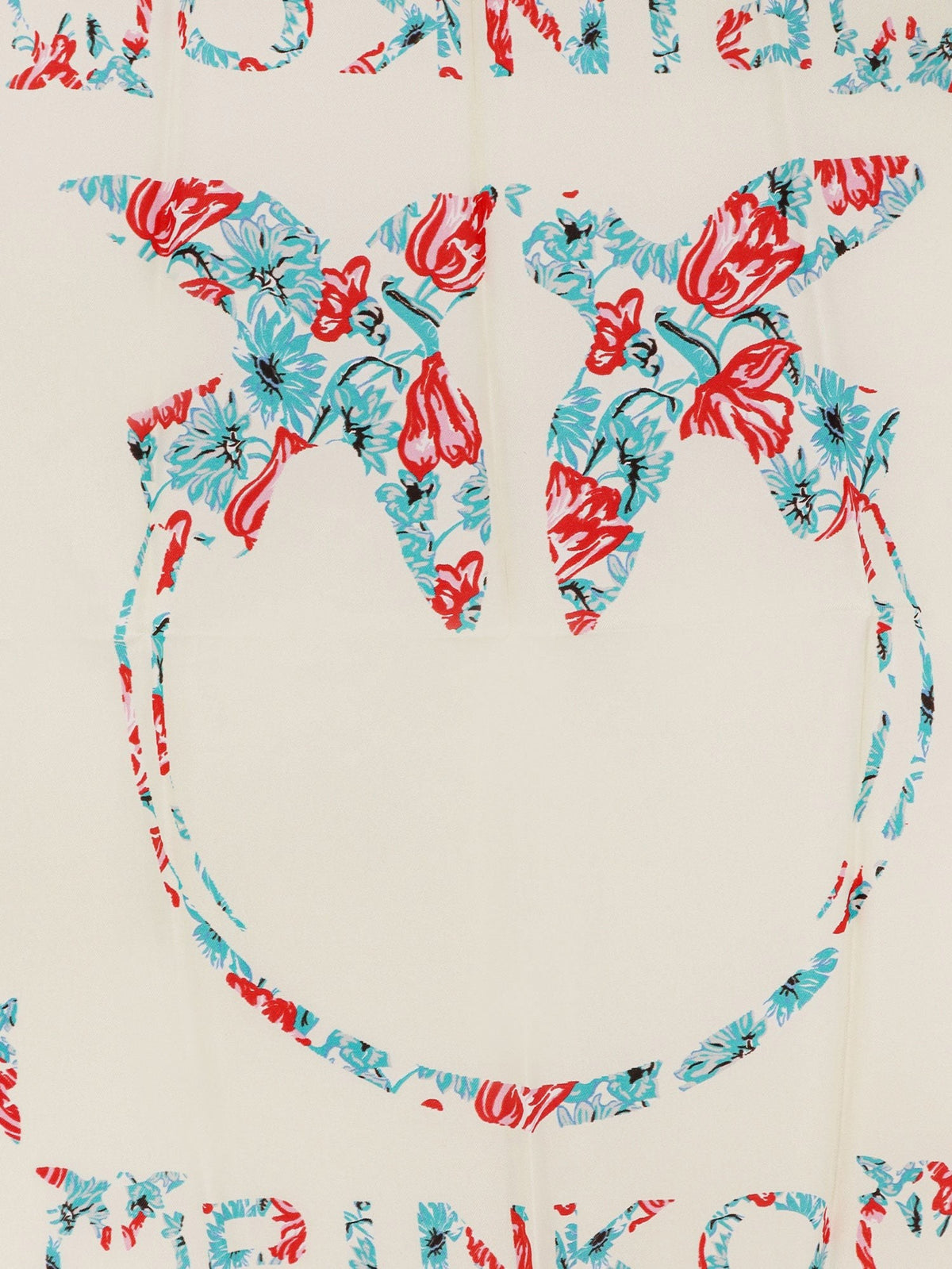 Limbo silk and viscose blend foulard with multicolor print 2