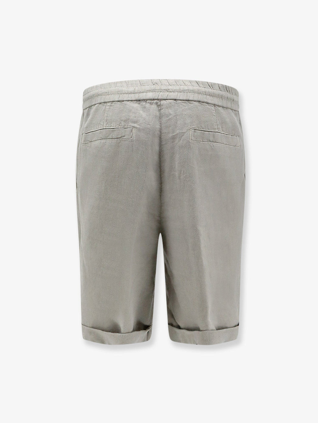 Linen bermuda shorts with drawstring 2