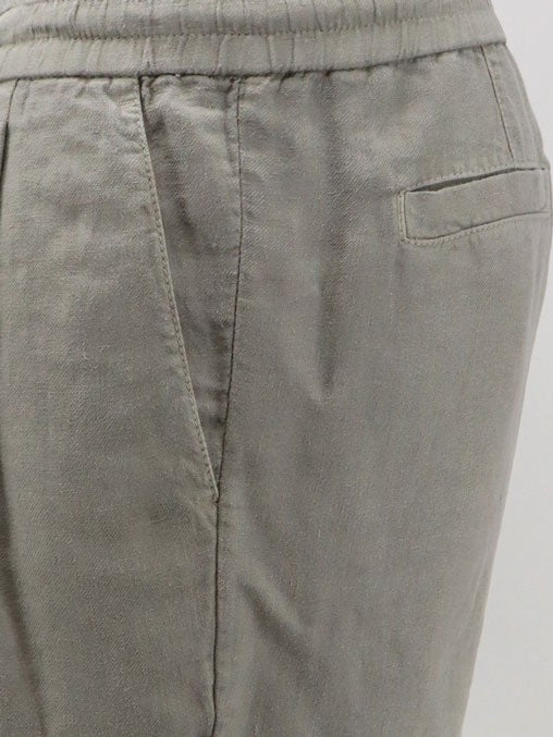 Linen bermuda shorts with drawstring 3