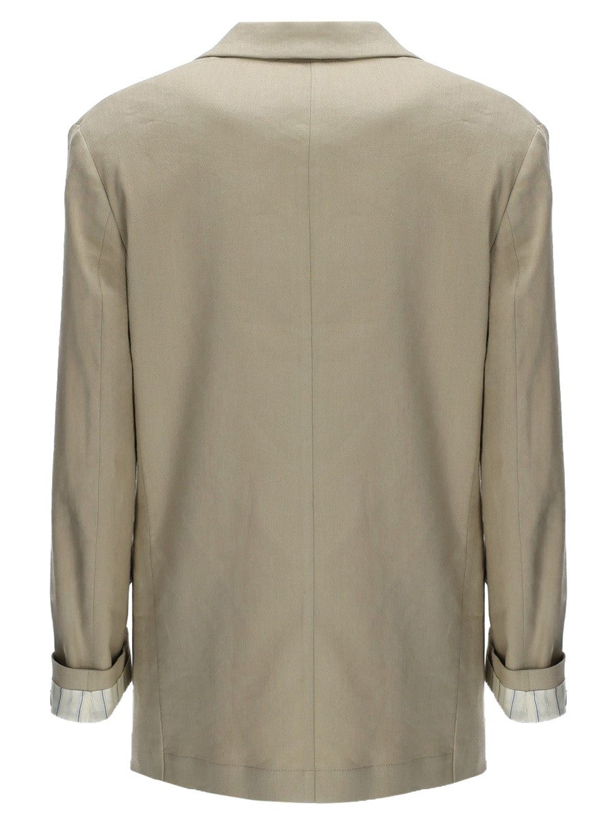 LINEN BLEND BLAZER 2