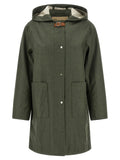 Linen raincoat