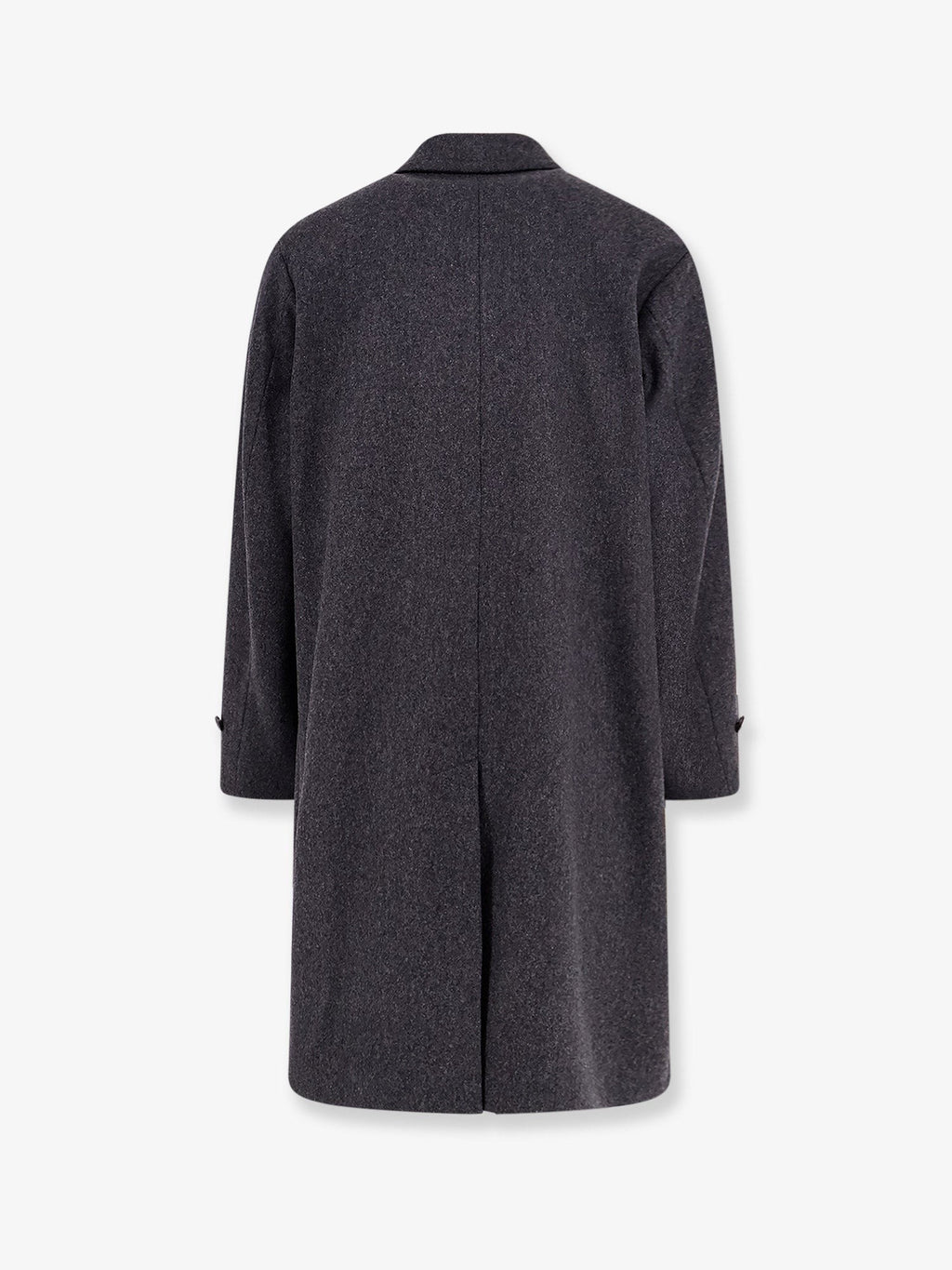 Loconia single-breasted wool blend coat 2