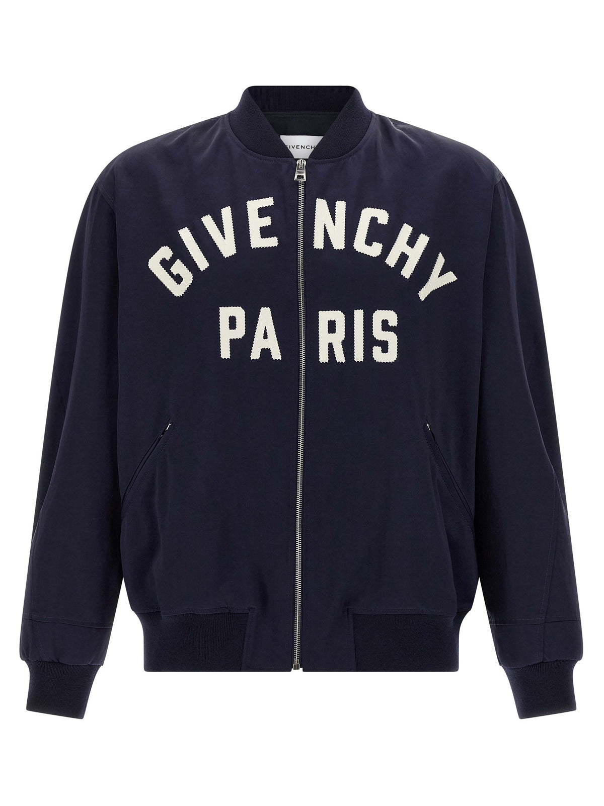 Logo bomber jacket