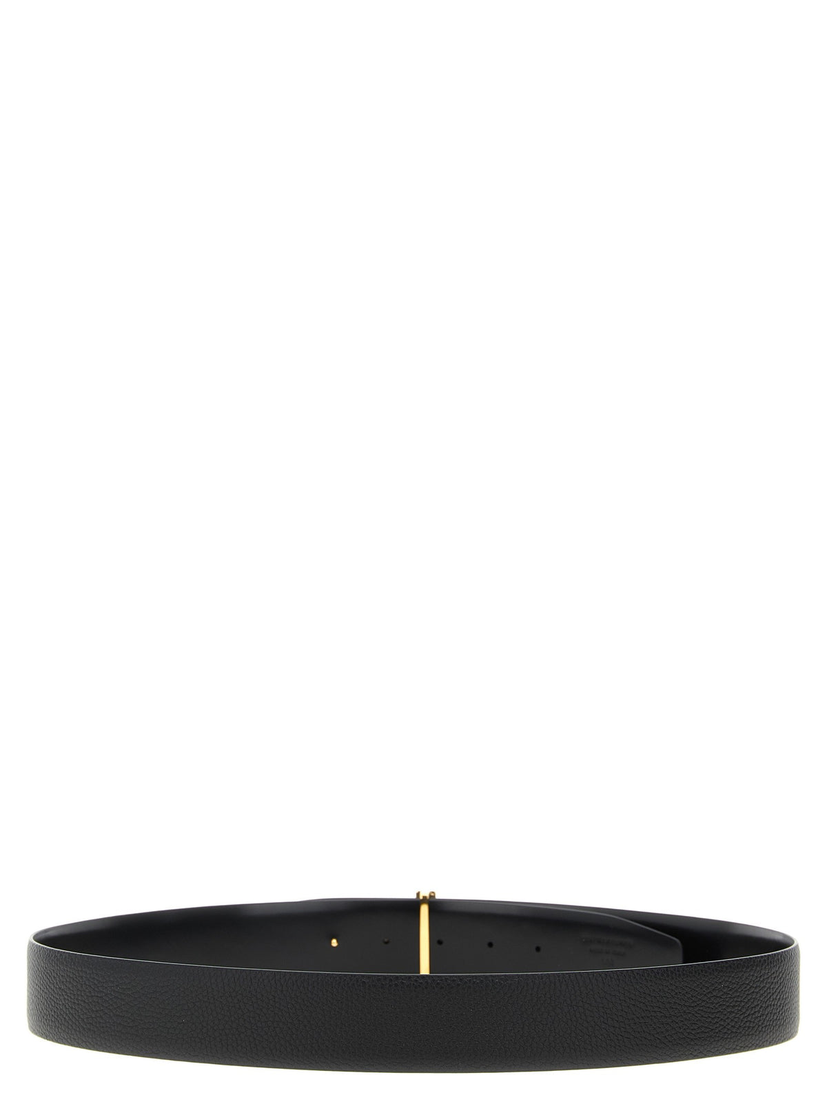 Logo buckle reversible belt 3