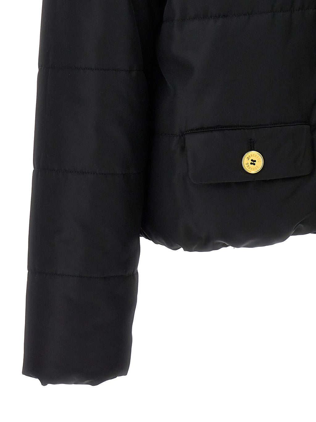 Logo button down jacket 4