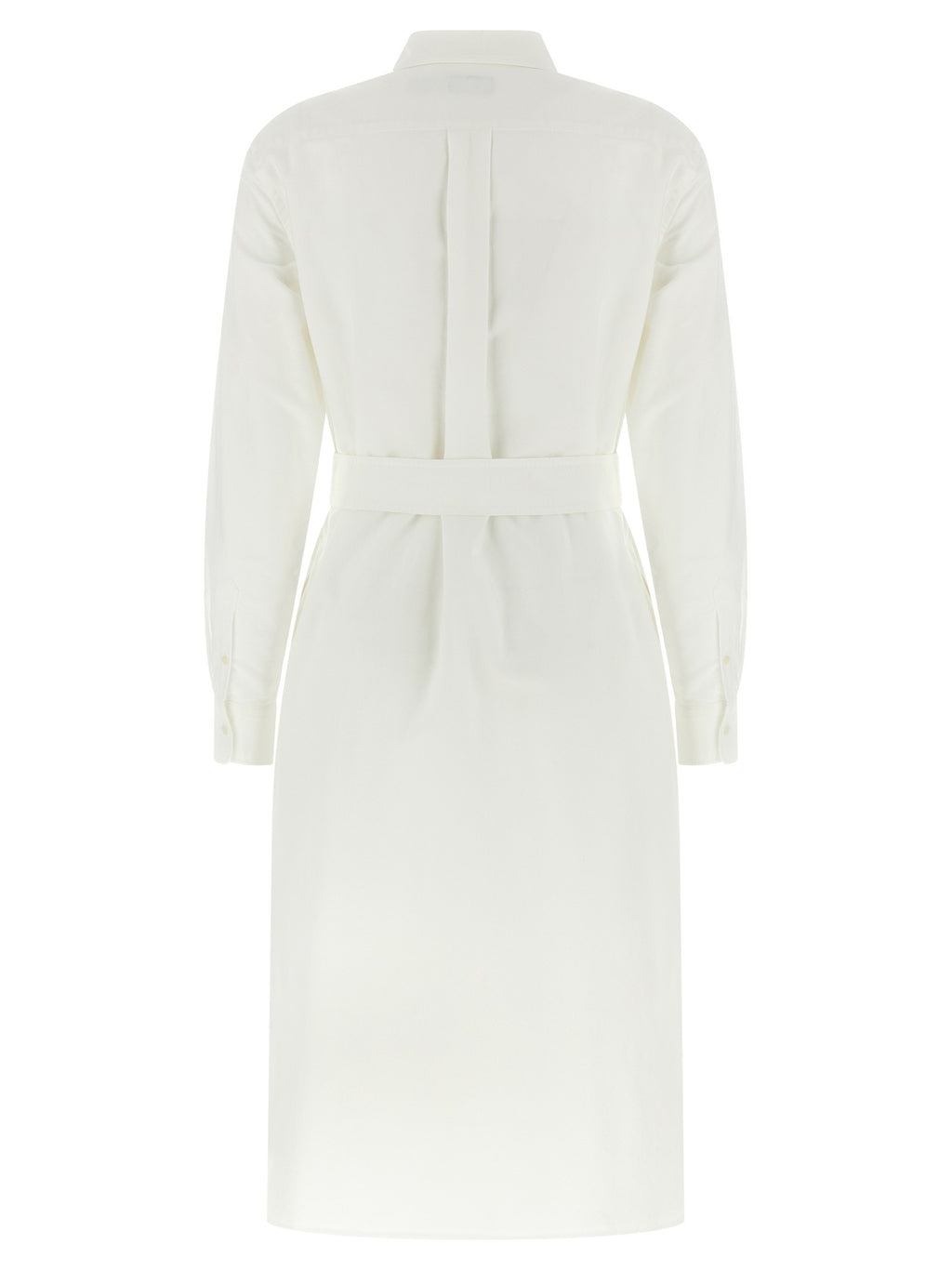 Logo embroidery chemisier dress 2