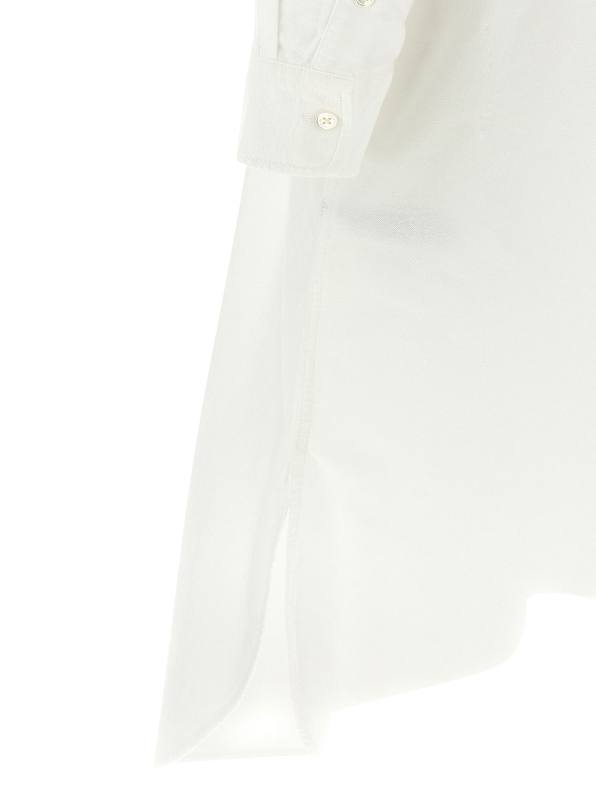 Logo embroidery chemisier dress 4