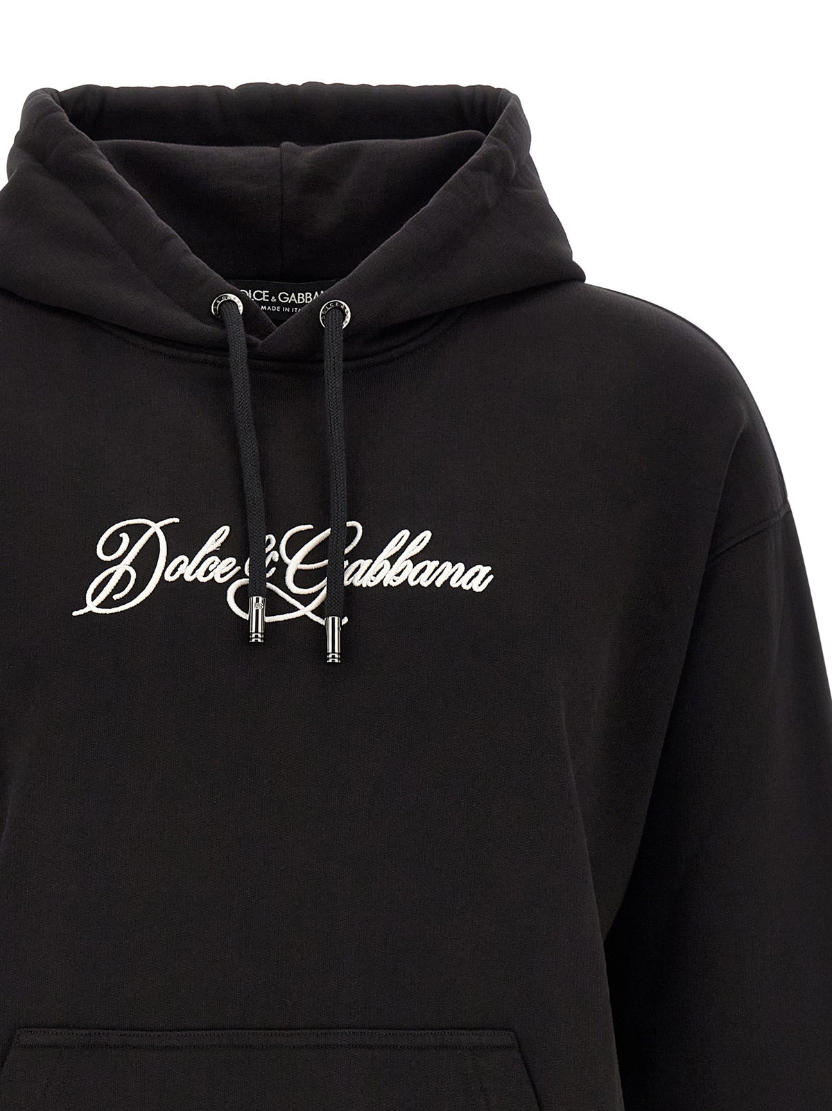 Logo embroidery hoodie 3
