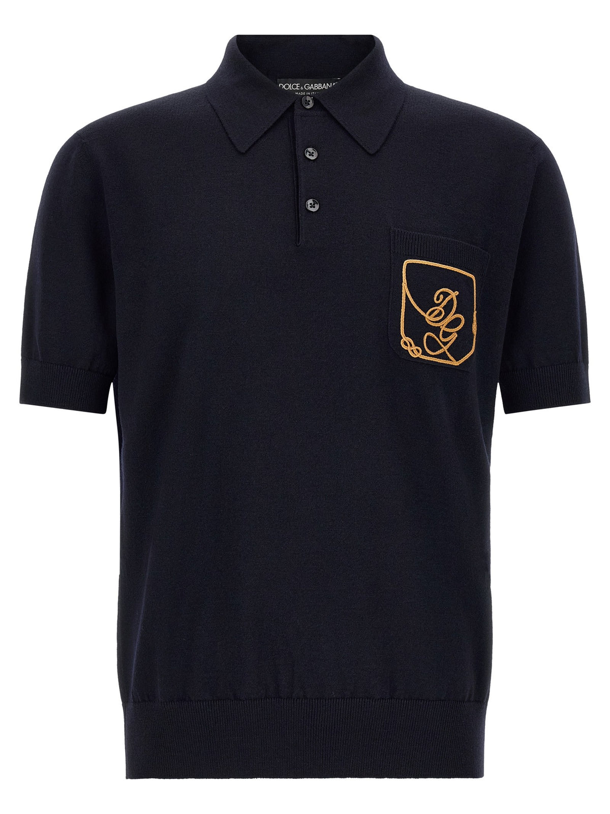 Logo embroidery polo shirt