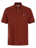 Logo embroidery polo shirt