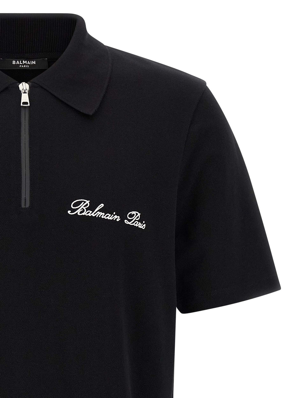Logo embroidery polo shirt 3