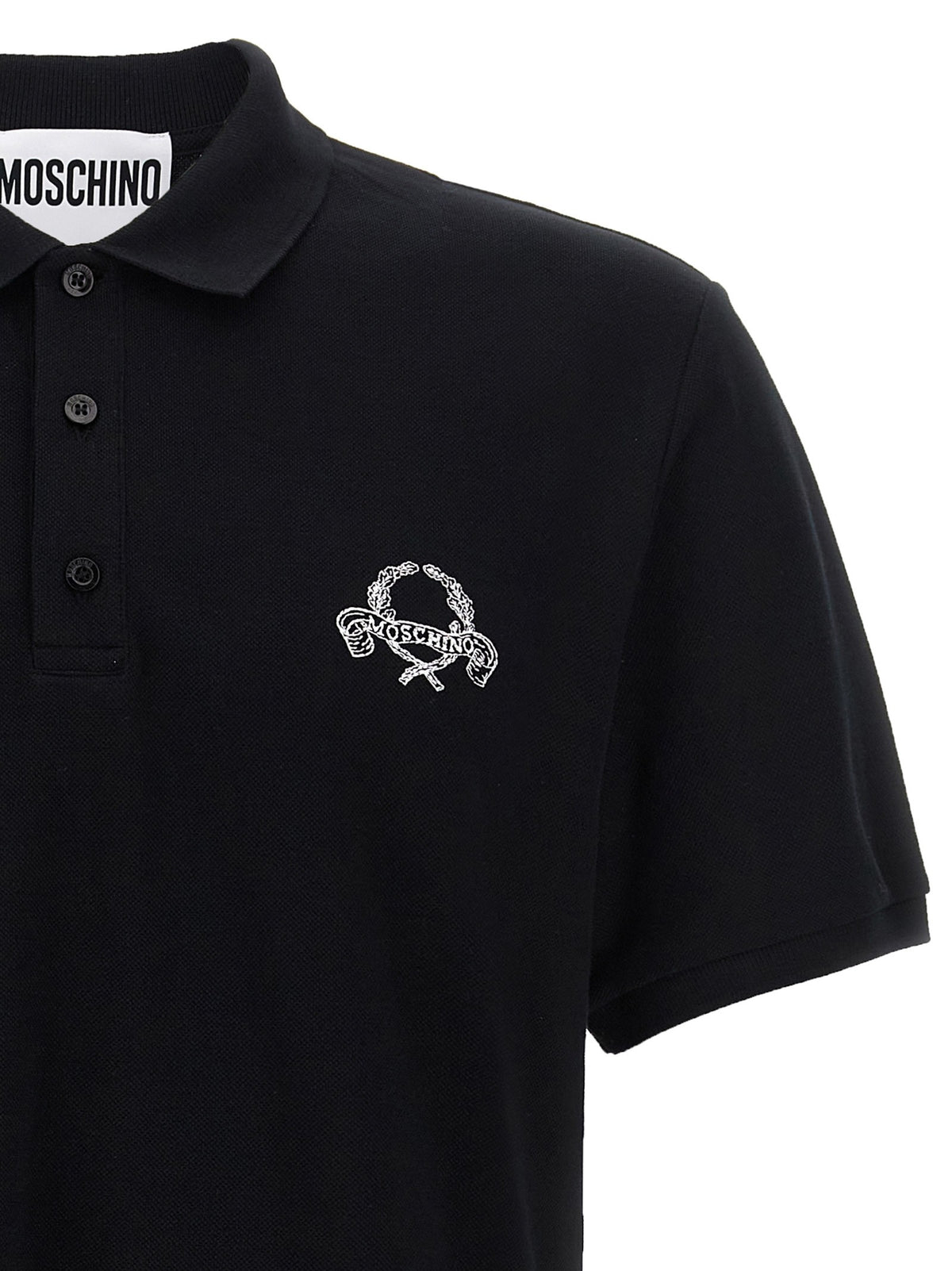 Logo embroidery polo shirt 3