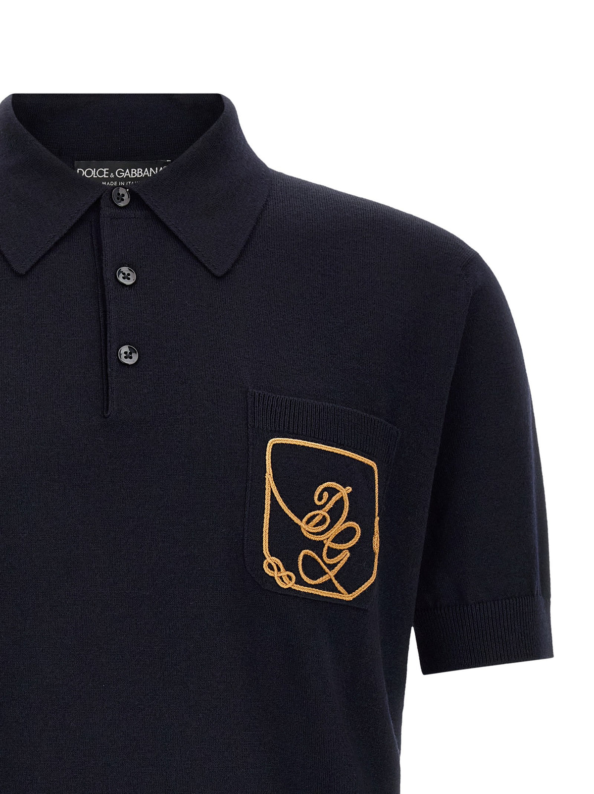 Logo embroidery polo shirt 3