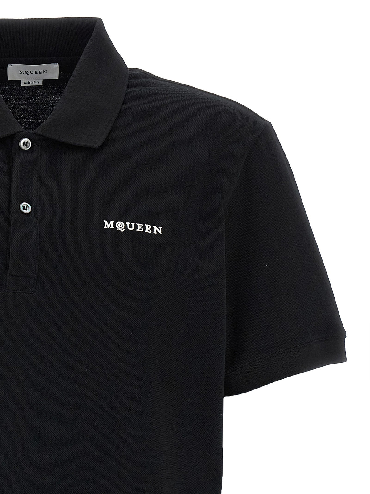 Logo embroidery polo shirt 3