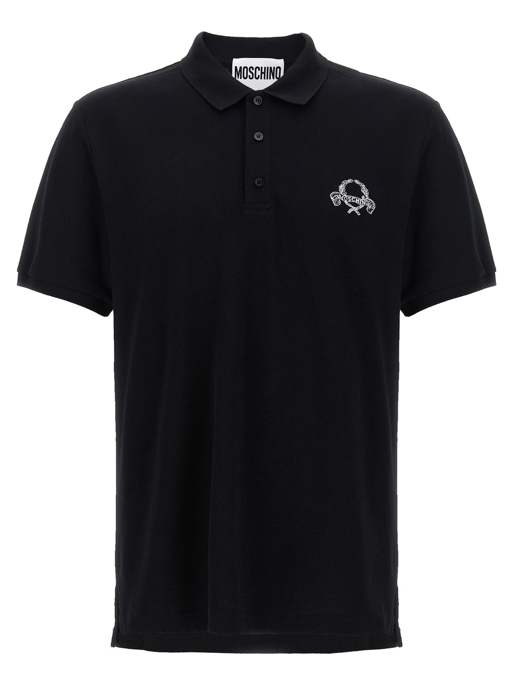 Logo embroidery polo shirt