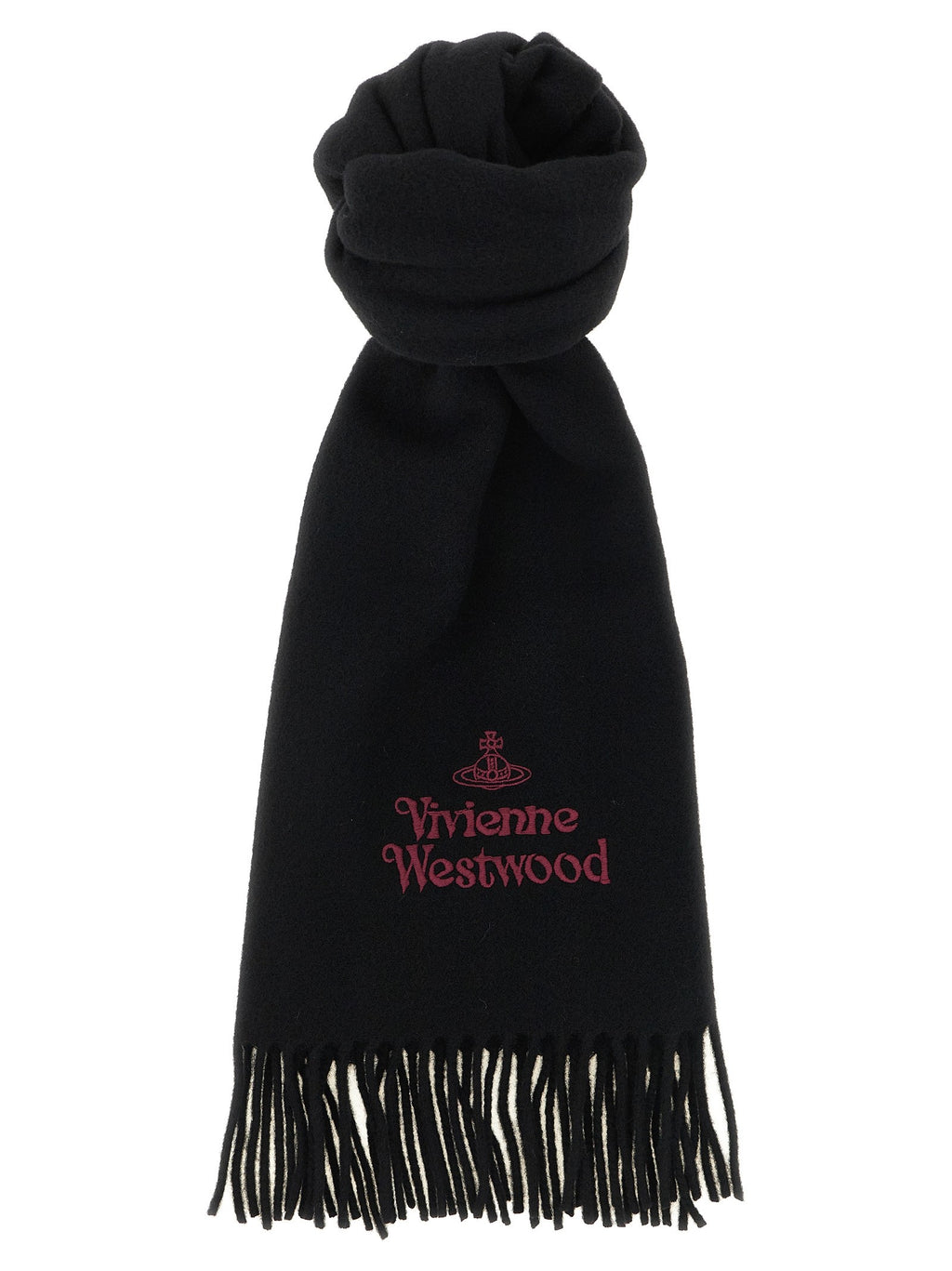 Logo embroidery scarf