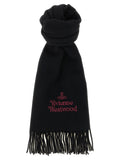 Logo embroidery scarf