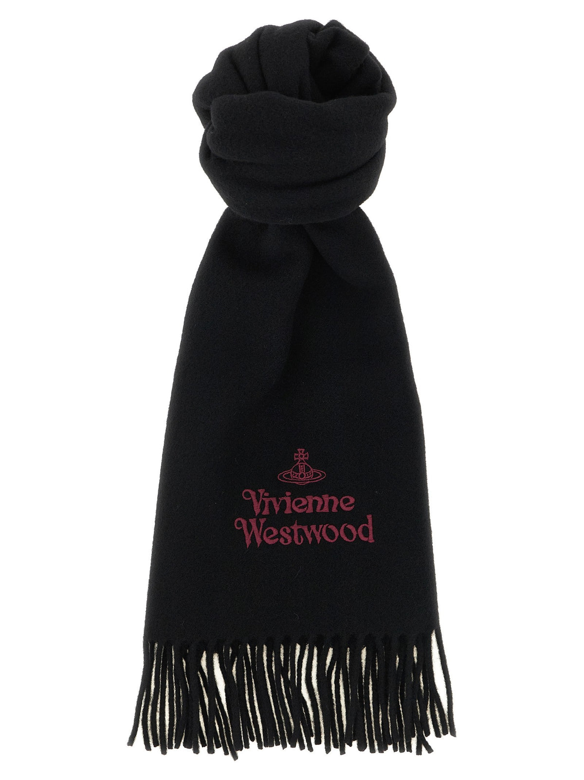 Logo embroidery scarf