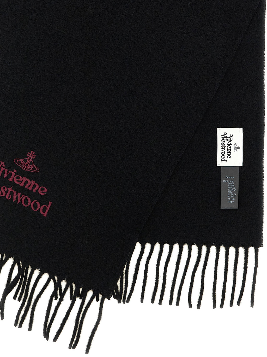 Logo embroidery scarf 3