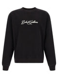 Logo embroidery sweatshirt