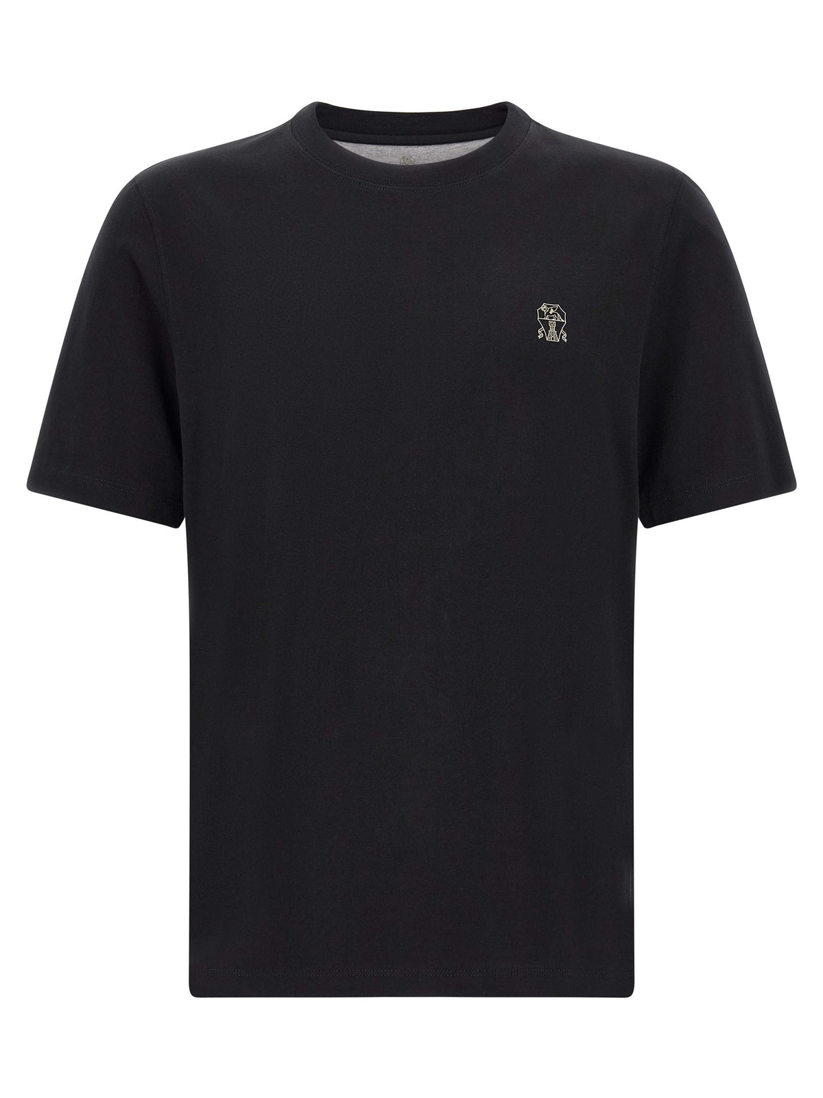 Logo embroidery t-shirt