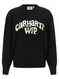Logo intarsia sweater
