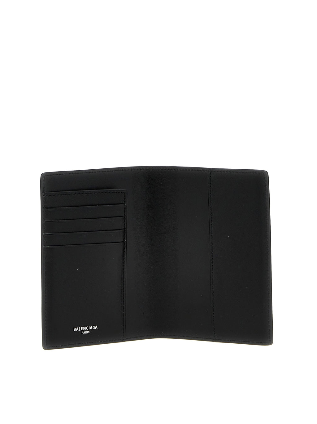 Logo leather passport holder 3