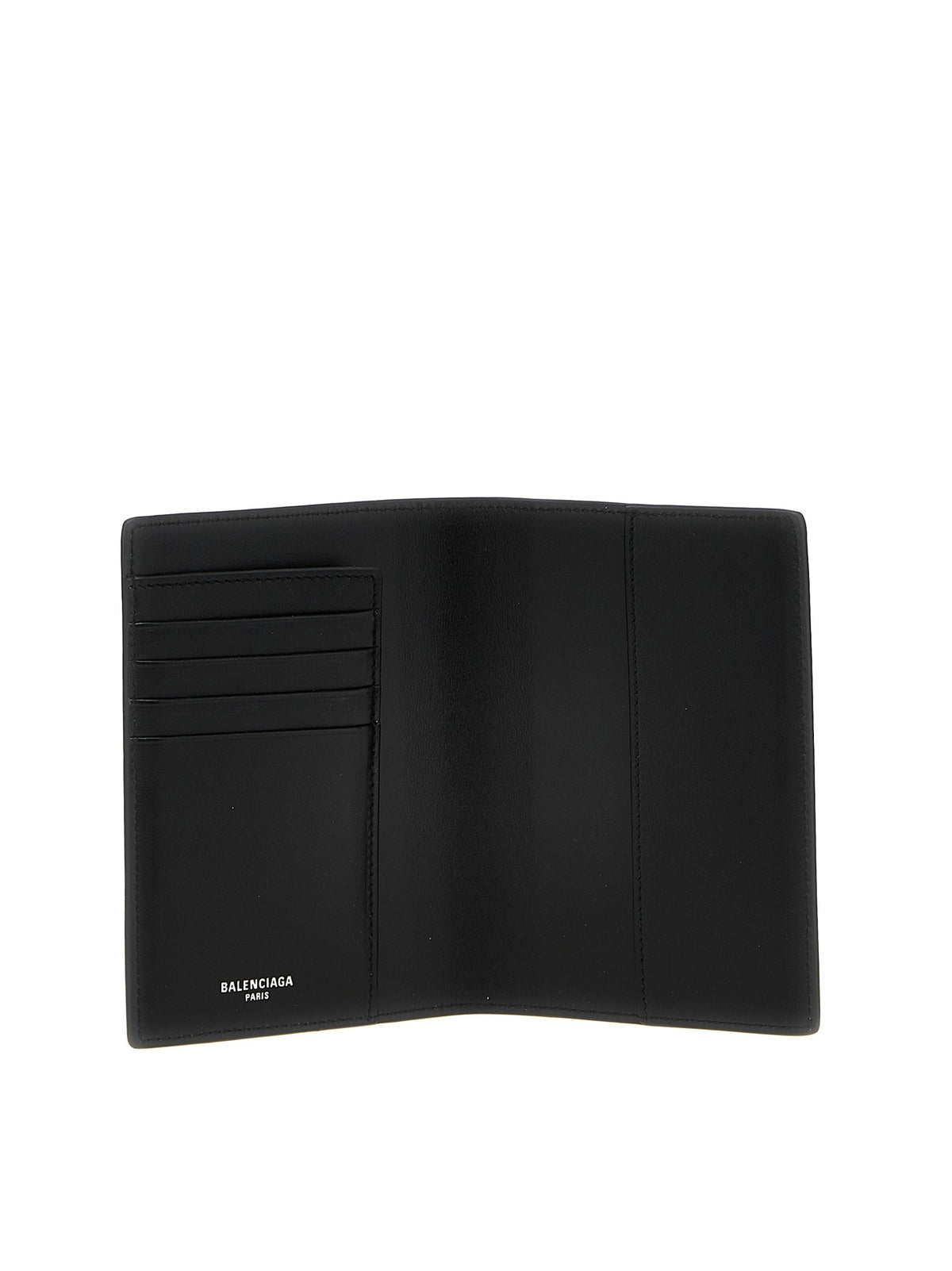 Logo leather passport holder 3