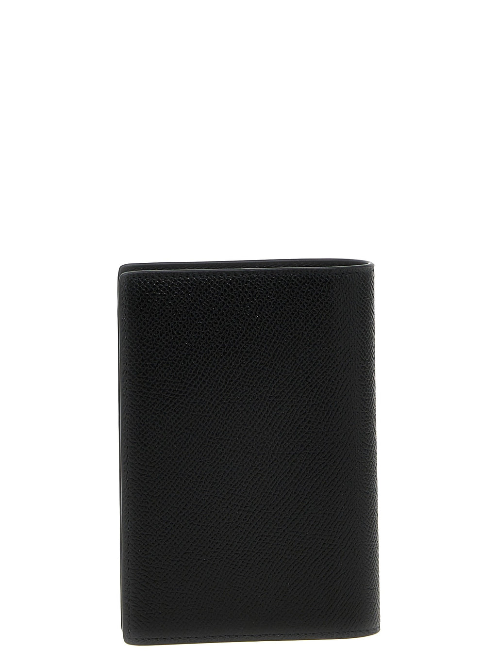Logo leather passport holder 2