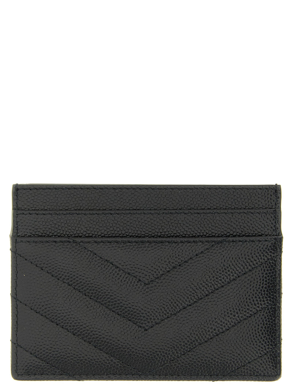 Logo matelassé card holder 2