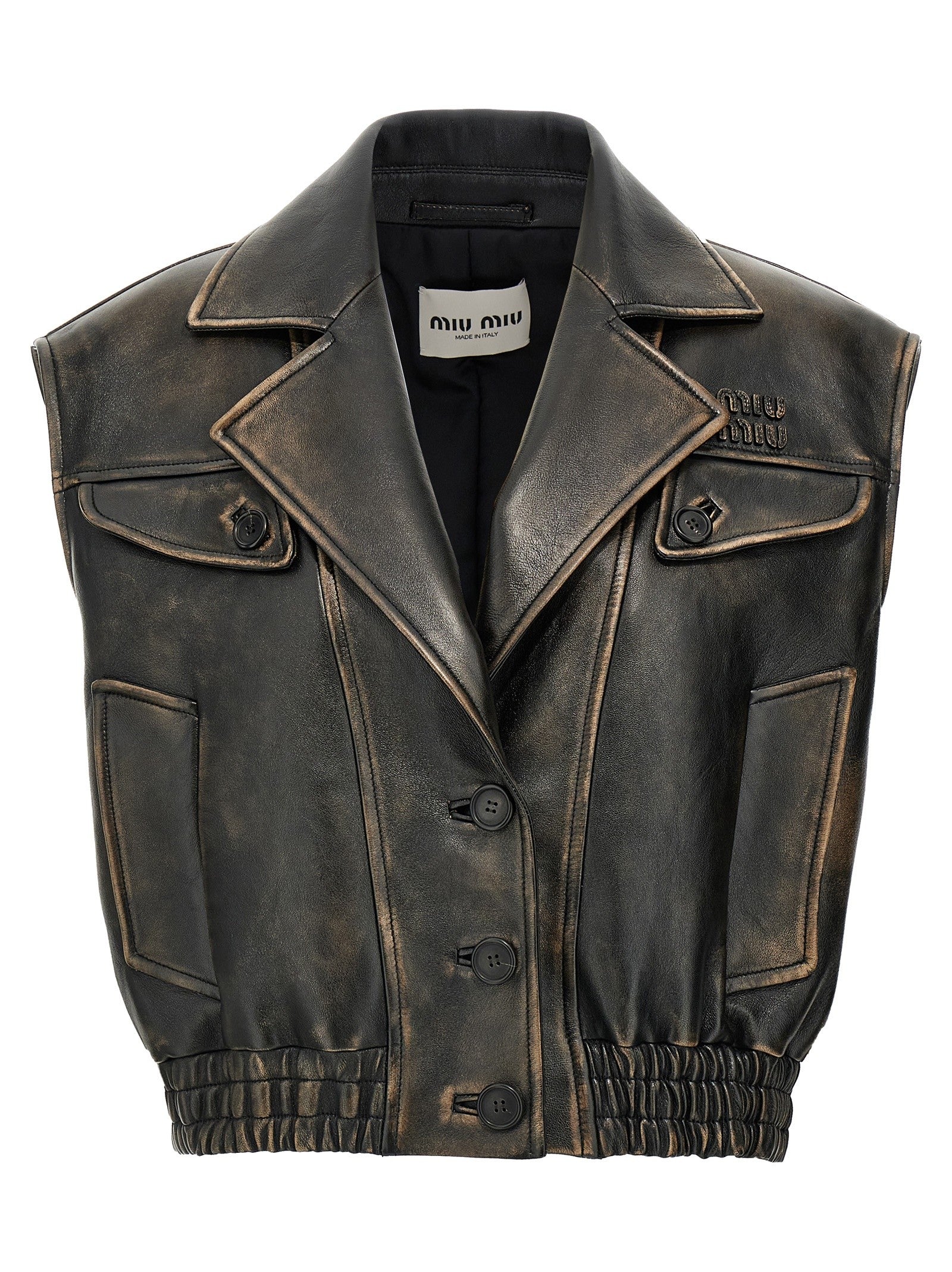 Logo nappa vest