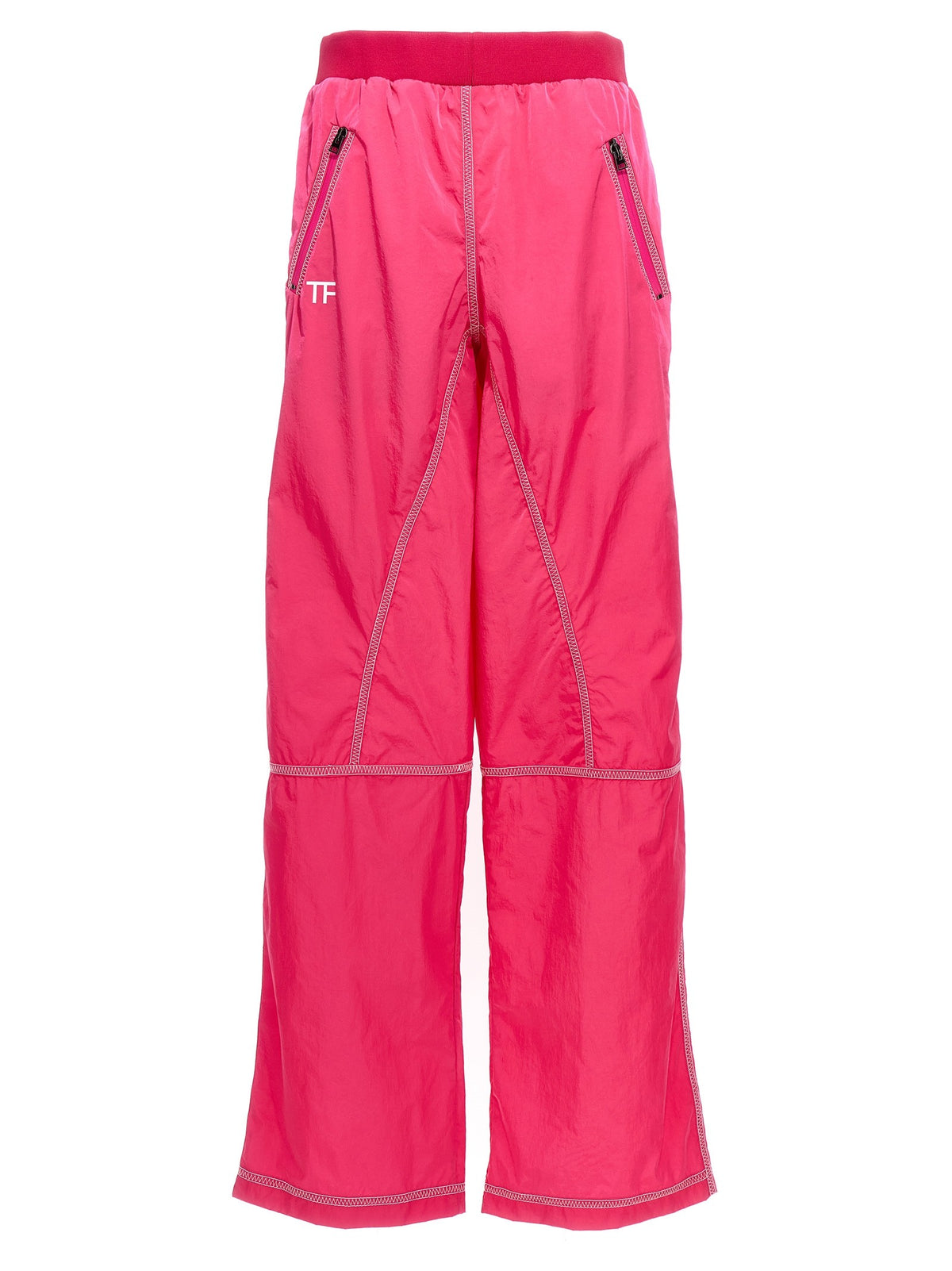 Logo nylon pants