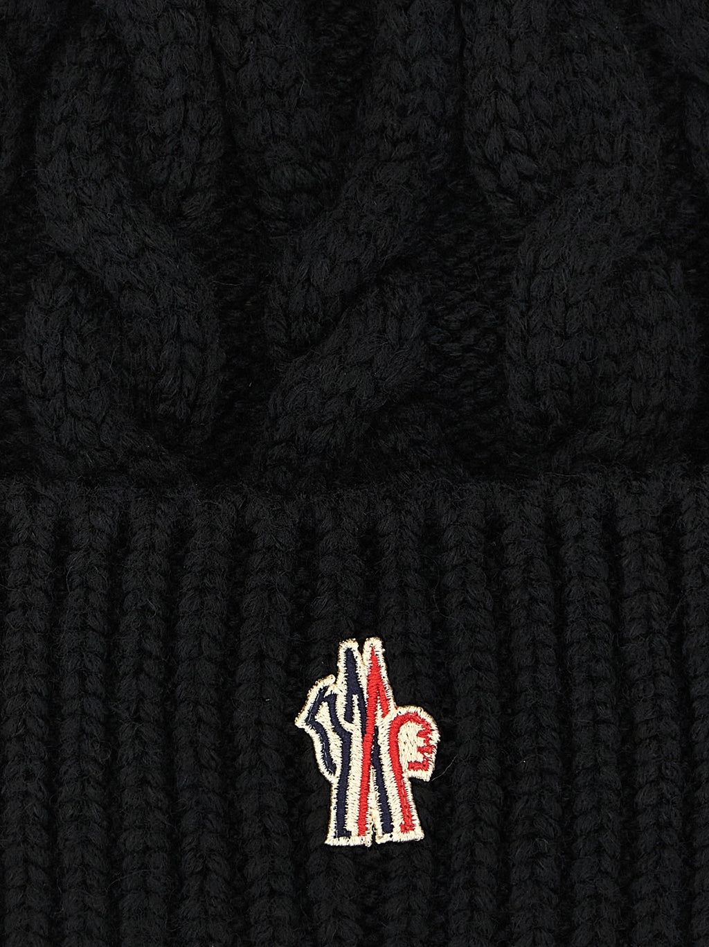 Logo patch beanie 3