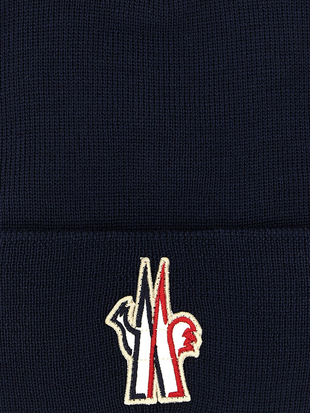 Logo patch beanie 3