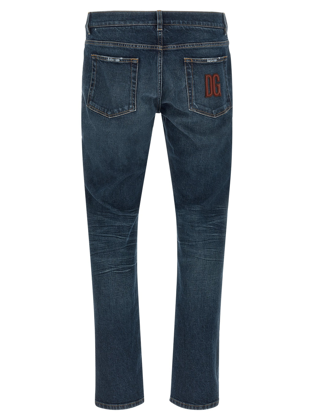Logo patch jeans 2