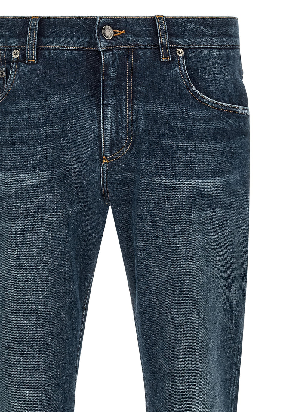 Logo patch jeans 3