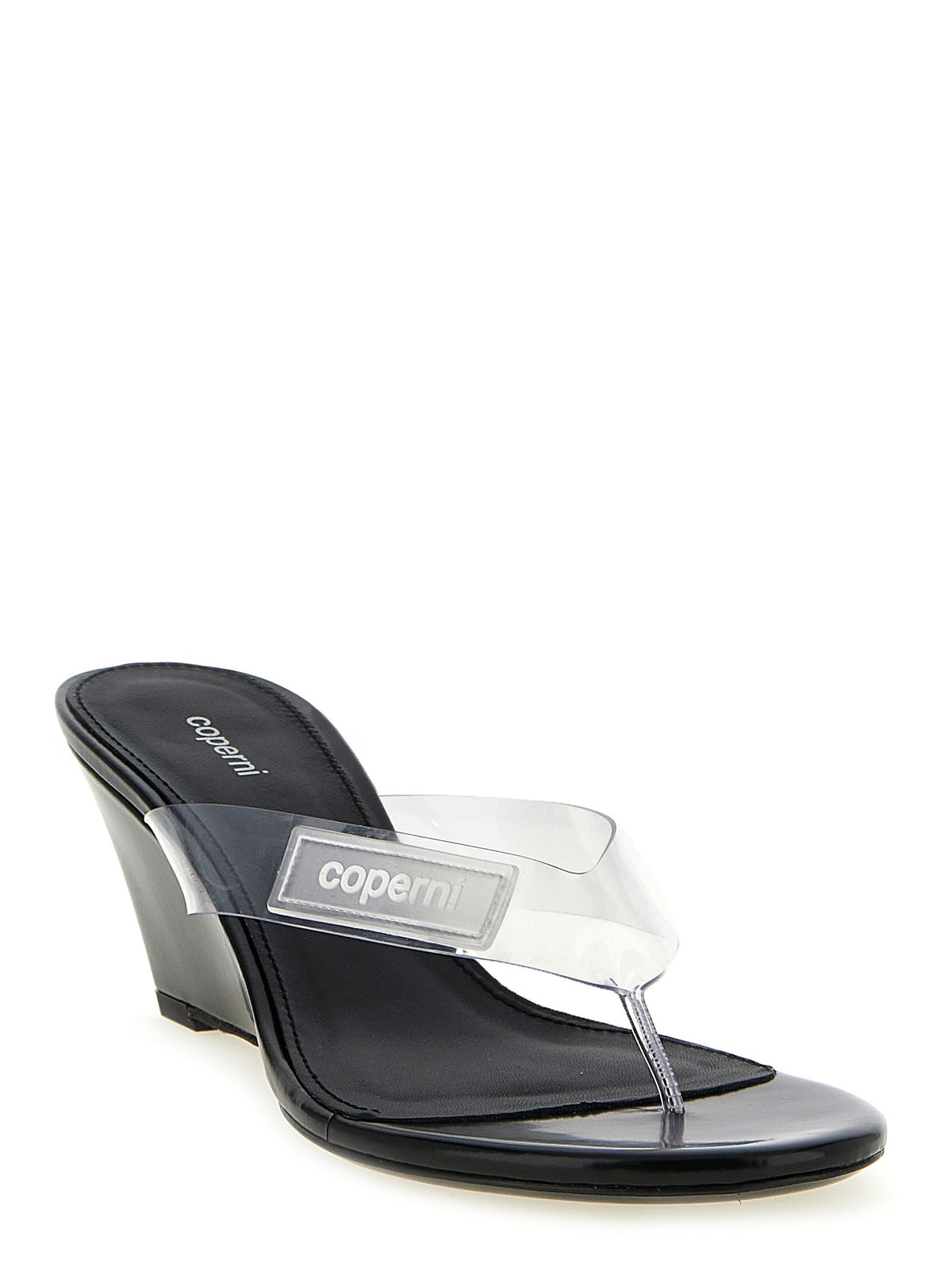 Logo patch sandals 2