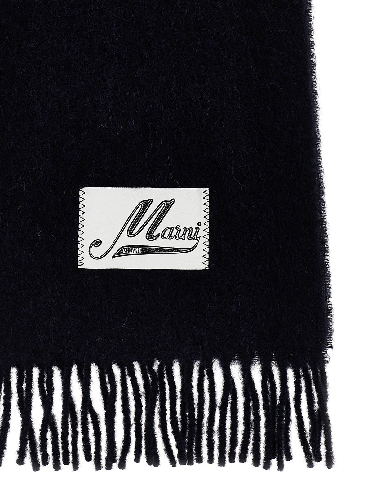 Logo patch scarf 2