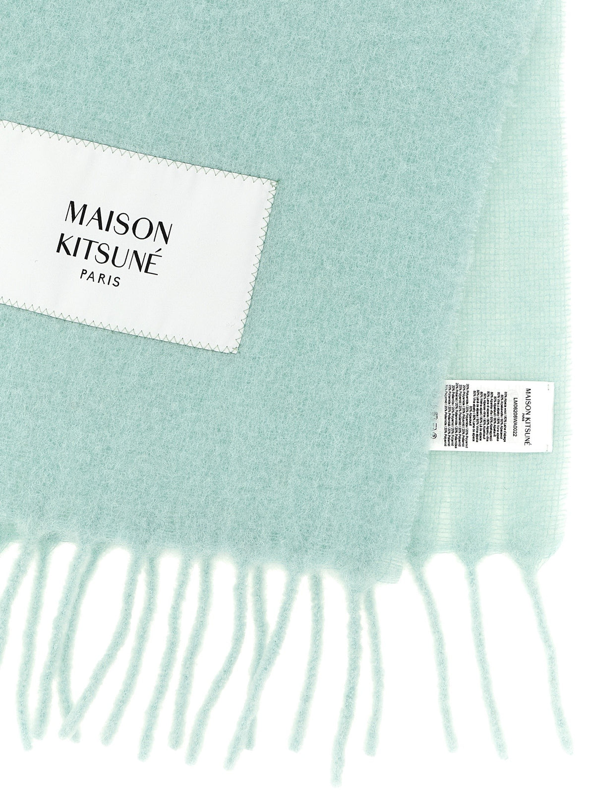 Logo patch scarf 3