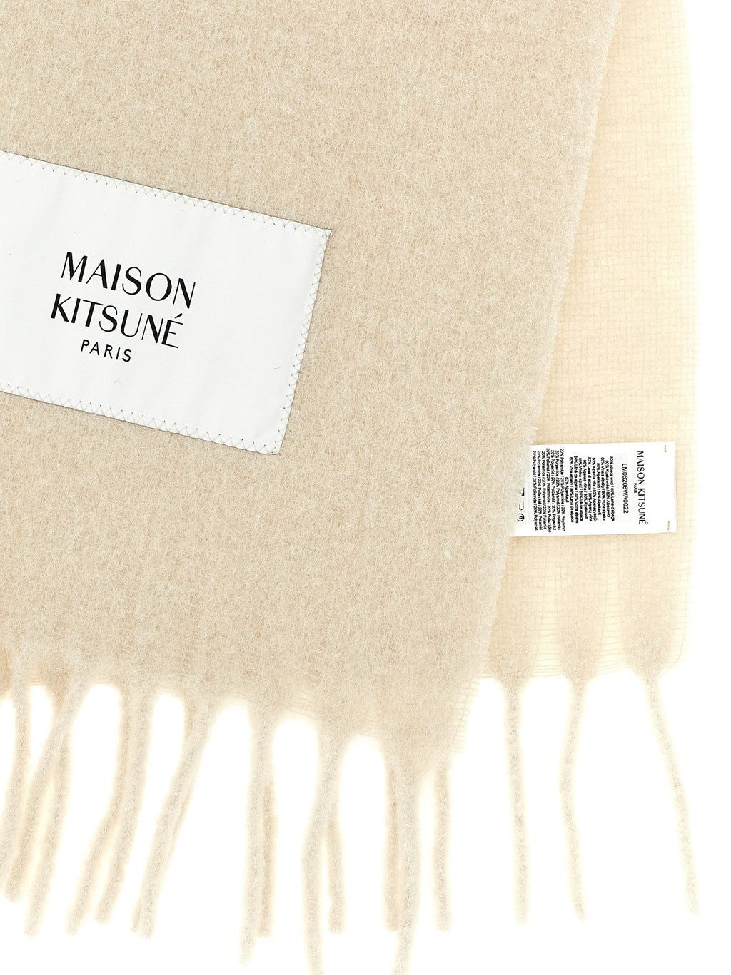 Logo patch scarf 3