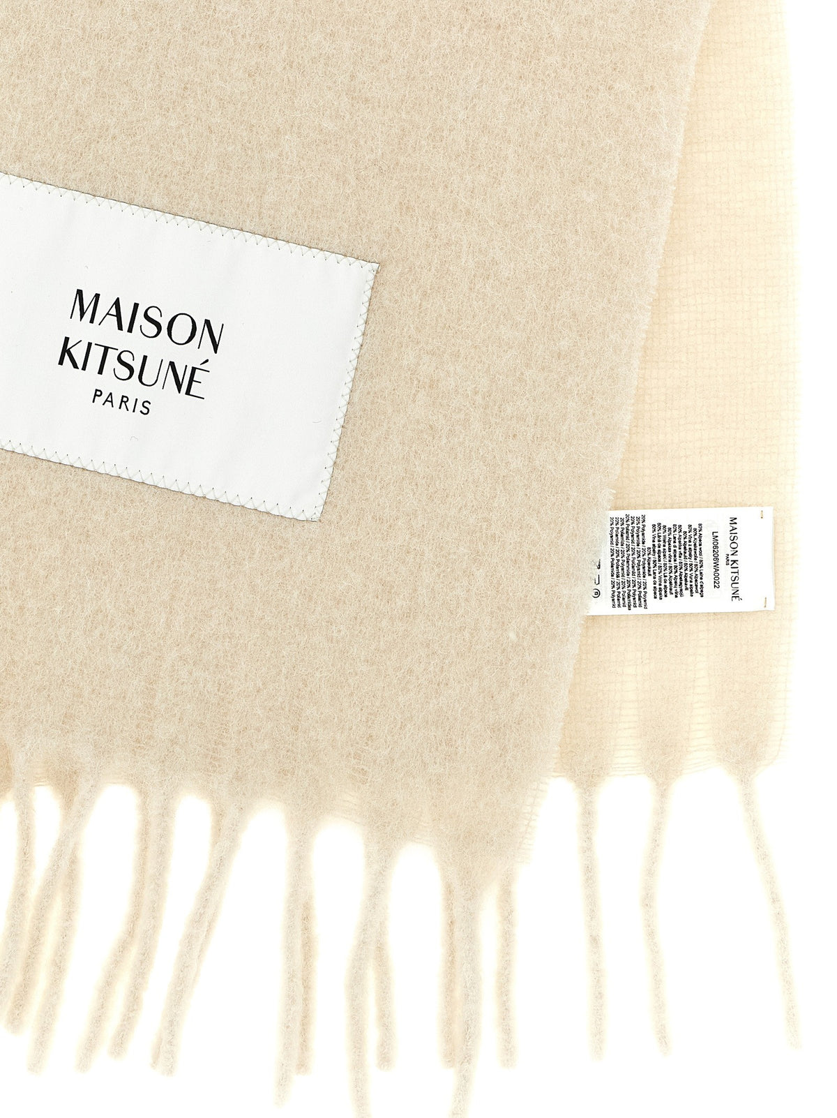 Logo patch scarf 3