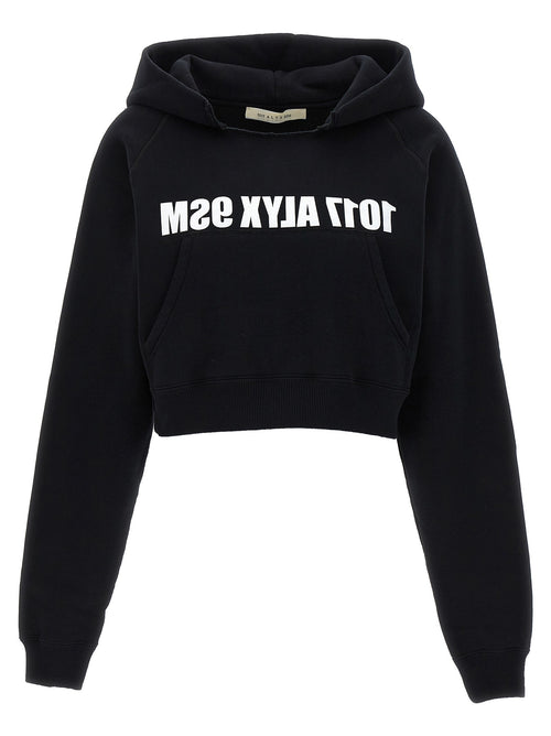 Logo print hoodie