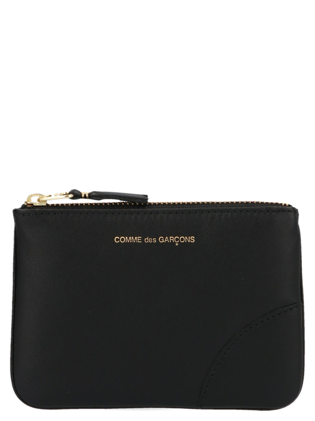 Logo print wallet